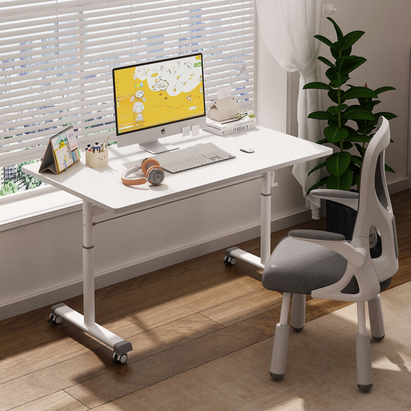 Мобильный стол для дома, подъемный компьютерный стол, комплект стол и стул для учебы, письменный стол для взрослых, стол и стул для средней школы