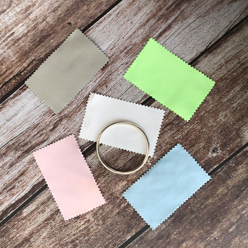 Manufacturer Wholesale Silver Polishing Cloth Small Size 6.5*10cm Silver Polishing Cloth Polishing Cloth Can Be Printed with Logo, Ready for Delivery