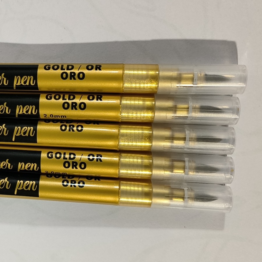 Paint color metallic marker paint marker marker large head metal marker water-based color marker