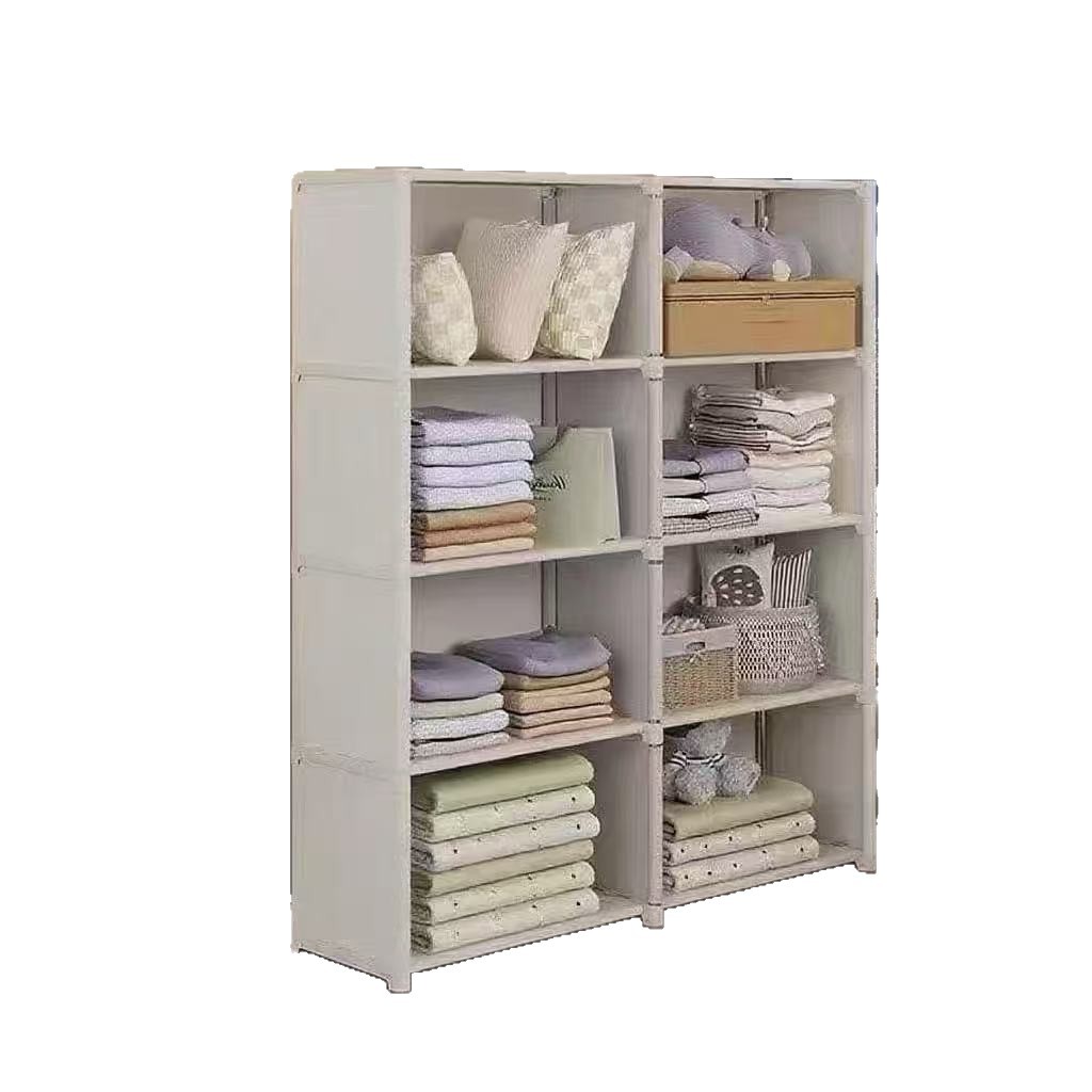Cross-border Simple Bookshelf Storage Cabinet Household Multi-layer Combination Student Office Bookshelf Storage Rack Simple Wardrobe
