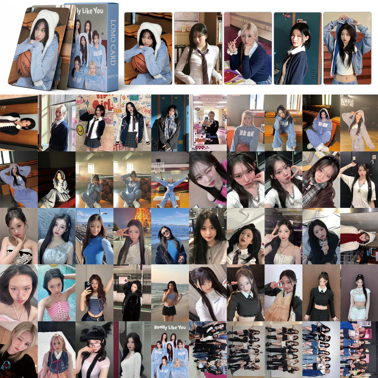 in stock 55 BABYMONSTER Cards REALLY LIKE YOU AHYEON