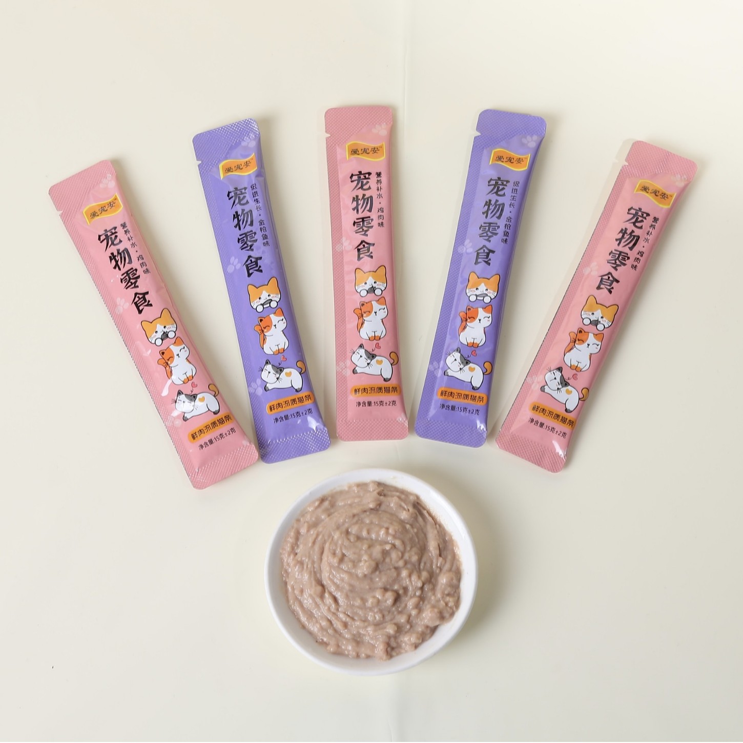 Cat Nutrition Cat Strips, Hydrating, Beautifying Hair, Preventing Hair Loss, Cheek Hair, Kittens and Adult Cat Nutrition Snacks, Factory Wholesale and Distribution