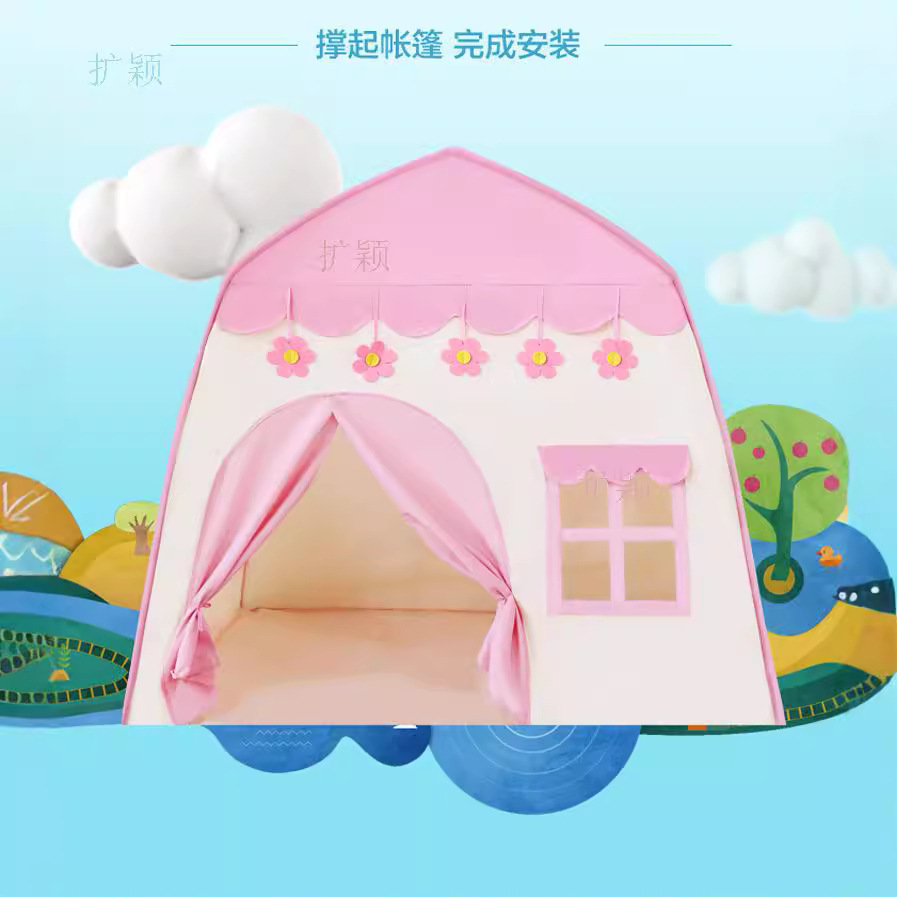 Amazon Tent Children's Tent Baby Oxford Cloth House Flower House Tent Butterfly Outdoor Tent Special