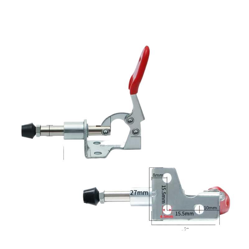304 Stainless Steel Push-Pull Quick Clamp Holder Pusher Tool Elbow Clamp 304C 305E 301A