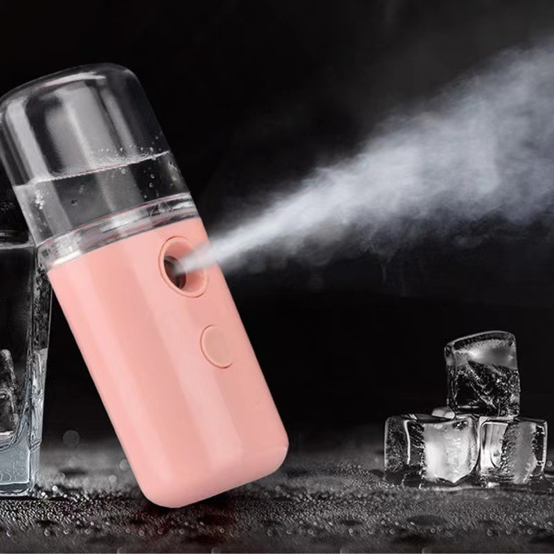 Cross-border explosions hydrating sprayer USB charging small handheld cold spray humidifier hydrating sprayer hydrating instrument