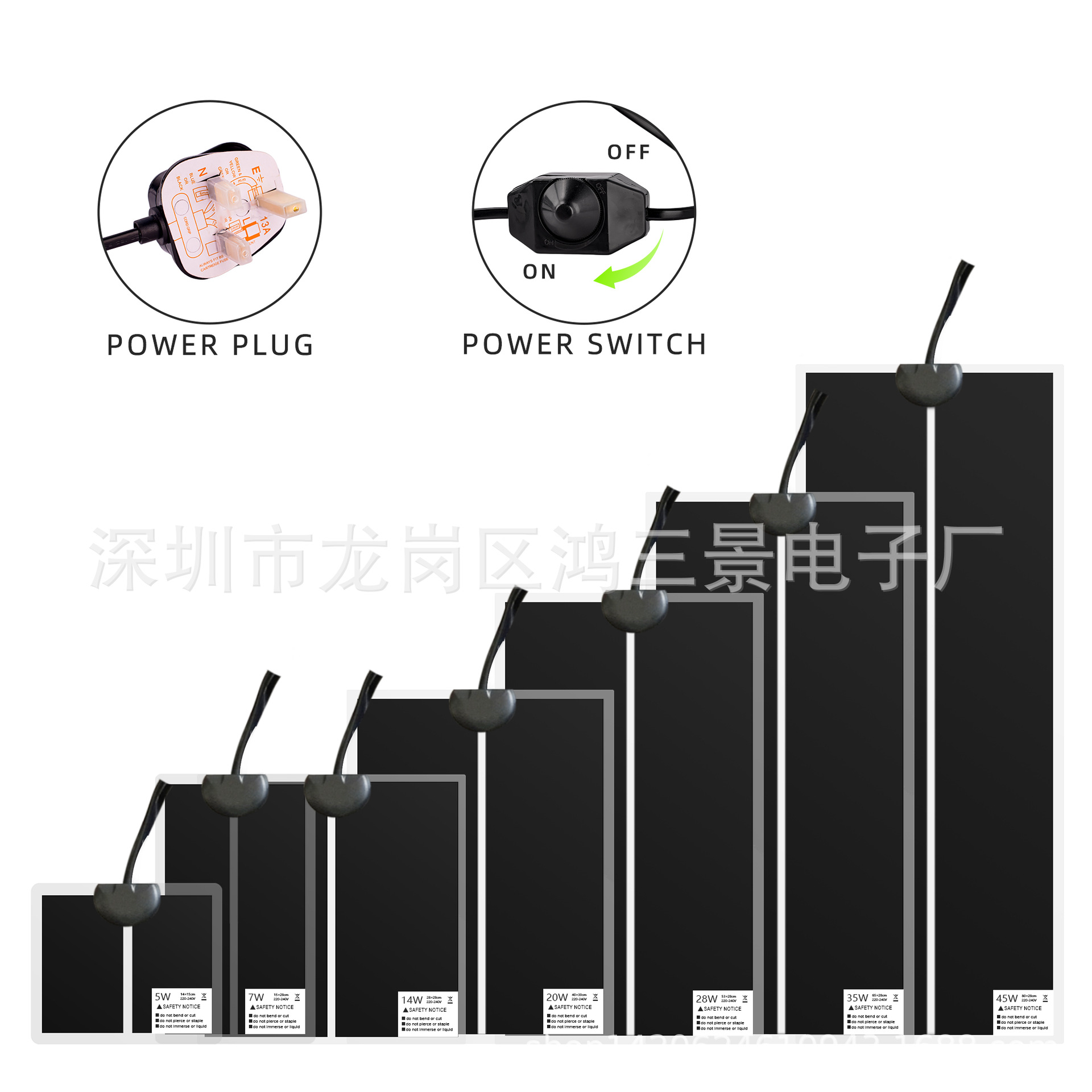 Reptile pet heating pad Spider scorpion Palace Pet snake heating pad for insect box pet pad