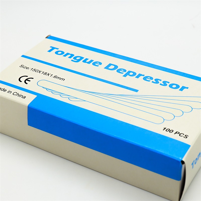 Tongue tablet tattoo stirring rod tongue pressing stick beauty stick Birch wooden beauty salon debugging stick boxed Wood