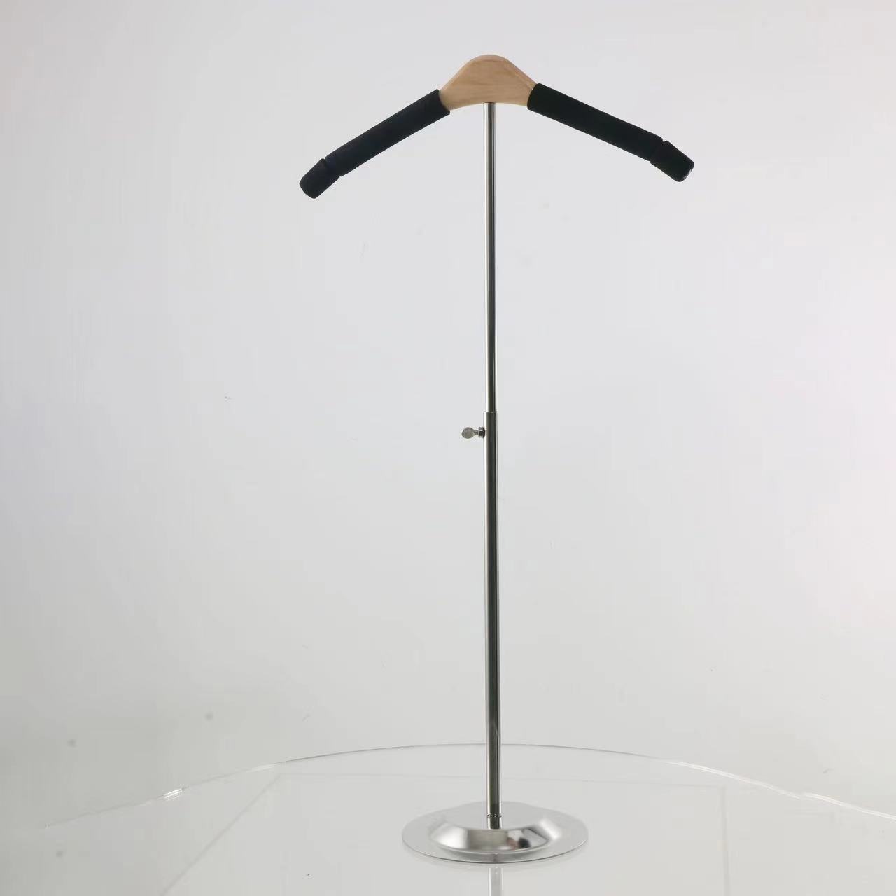 CloThing STore T-shaped Rack T-shaped Rack CloThing Display Rack T-shaped CloThes Hanger SupporT CloThes Hanger Non-slip CloThes Hanger STainless STeel Chassis