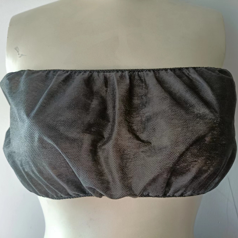 Non-woven Bra Beauty Salon Massage Sauna Physiotherapy Independent Packaging Wrap Bra Breathable Disposable Underwear