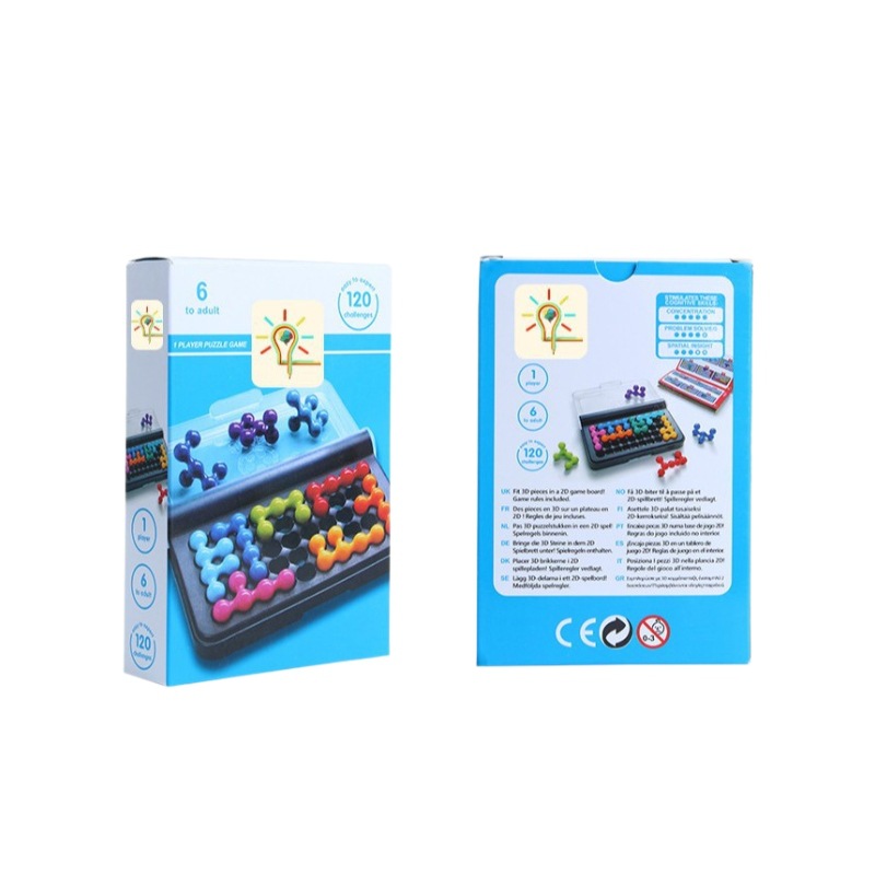 3D Wisdom Battle Children's Wisdom Intelligence Magic Beads Children's Spatial Logic Training Fever Brain DIY Toy