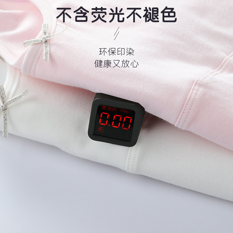 Girls' underwear development period 10-14 years old girl bra cotton children's underwear 6-12 years old vest anti-bump