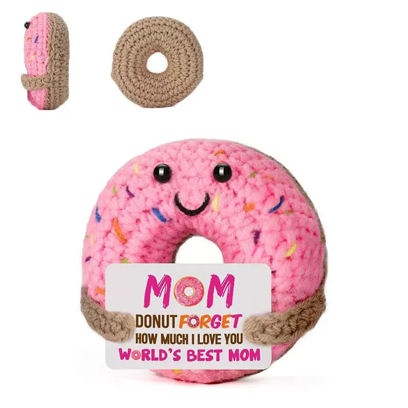 Handmade Woolen Dolls Customized Cross-Border Popular Amazon Best-Selling Hand-Knitted Woolen Animal Dolls Finished Products