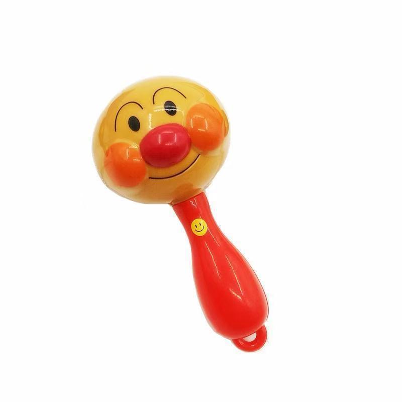 Anpanman Sand Hammer Hand Rattle Newborn Infant Sand Hammer Rattle Soothing and Grasping Baby Enlightenment Small Toy