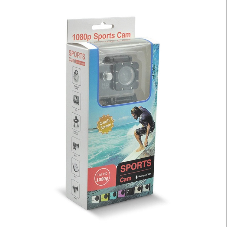 Outdoor Sports Camera for Cycling, Motorcycle, Waterproof, Diving, Bicycle Recorder, Underwater Dv, Dedicated for Car and Cycling Use
