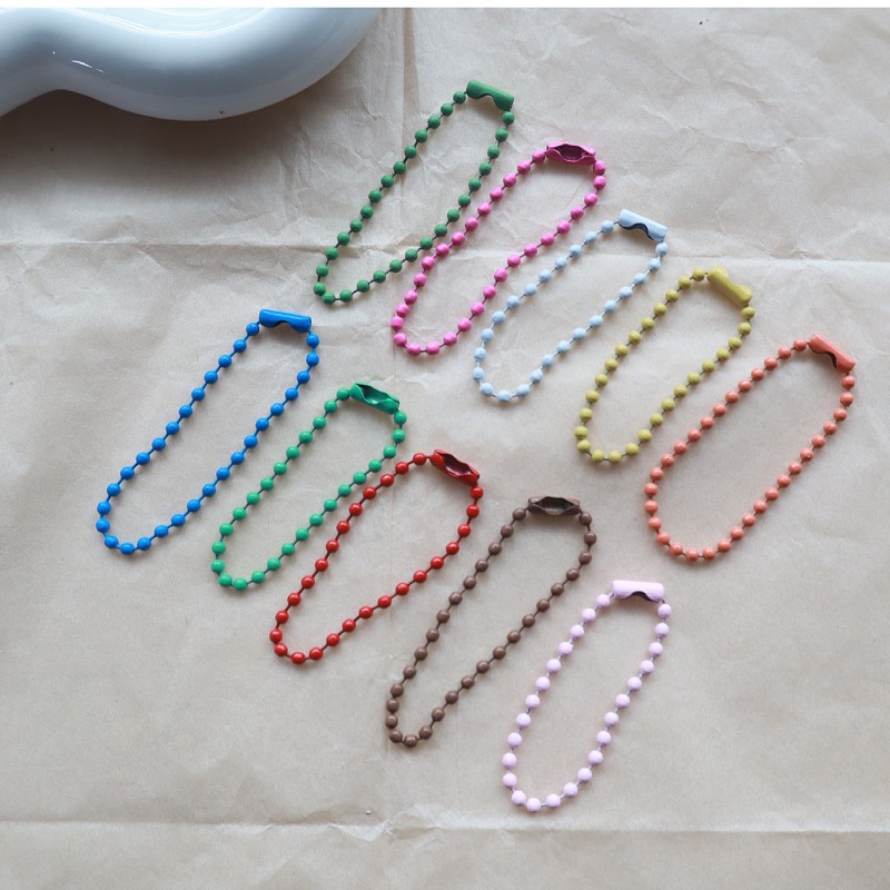 Цветные цепочки для DIY, металлические аксессуары