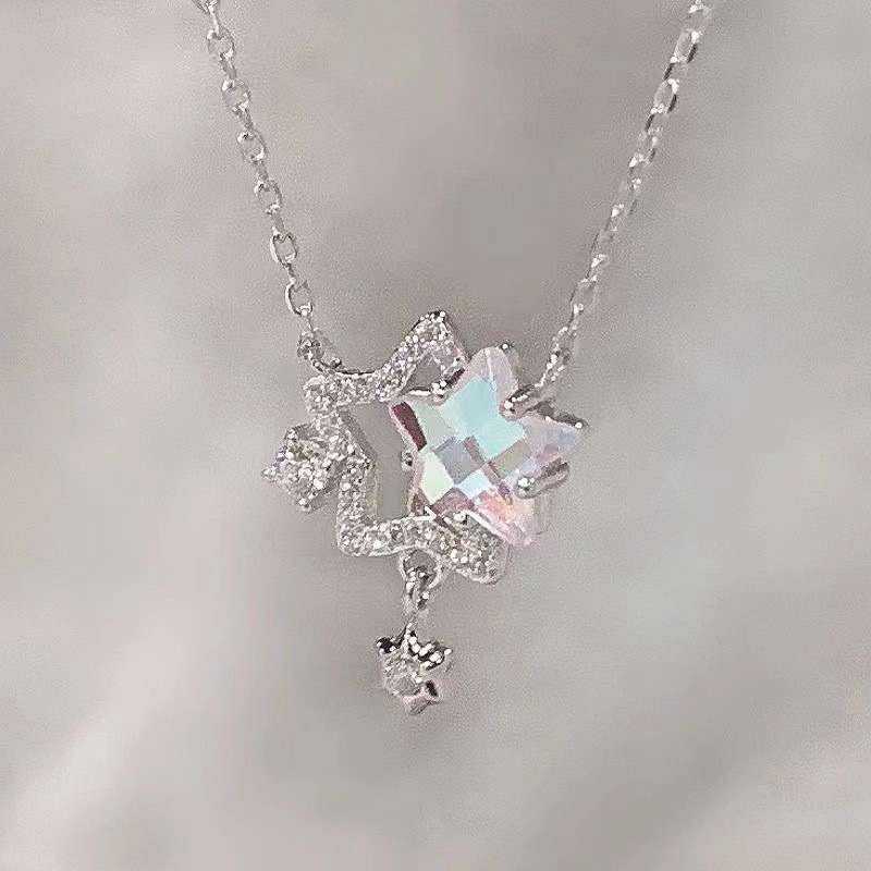 Ожерелье с магической звездой Близнецов, летний модный аксессуар для женщин