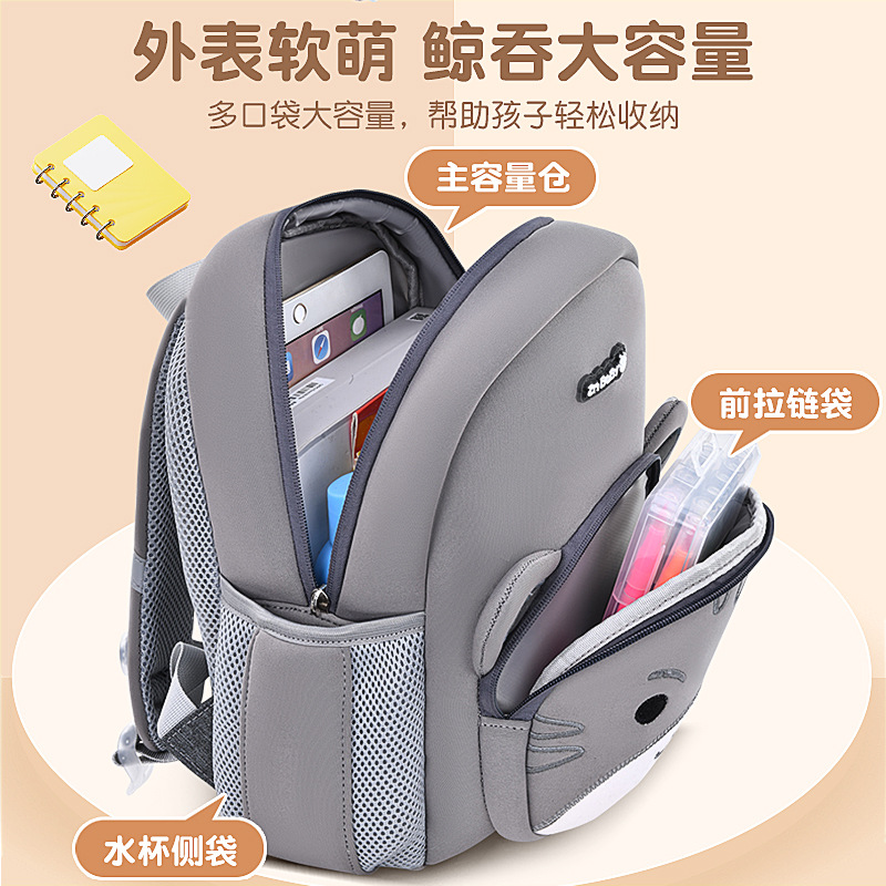 Sesame Baby New Kindergarten Backpack for Boys 1-3 Years Old Children Cartoon Cute Storage Mini Baby Backpack