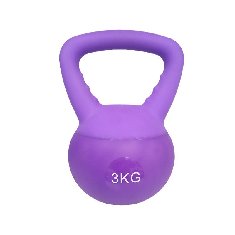 Customized Soft Kettlebell for Home Hip Squat Lifting Kettle Dumbbell Gym Yoga Shaping Strength Training Soft Kettlebell