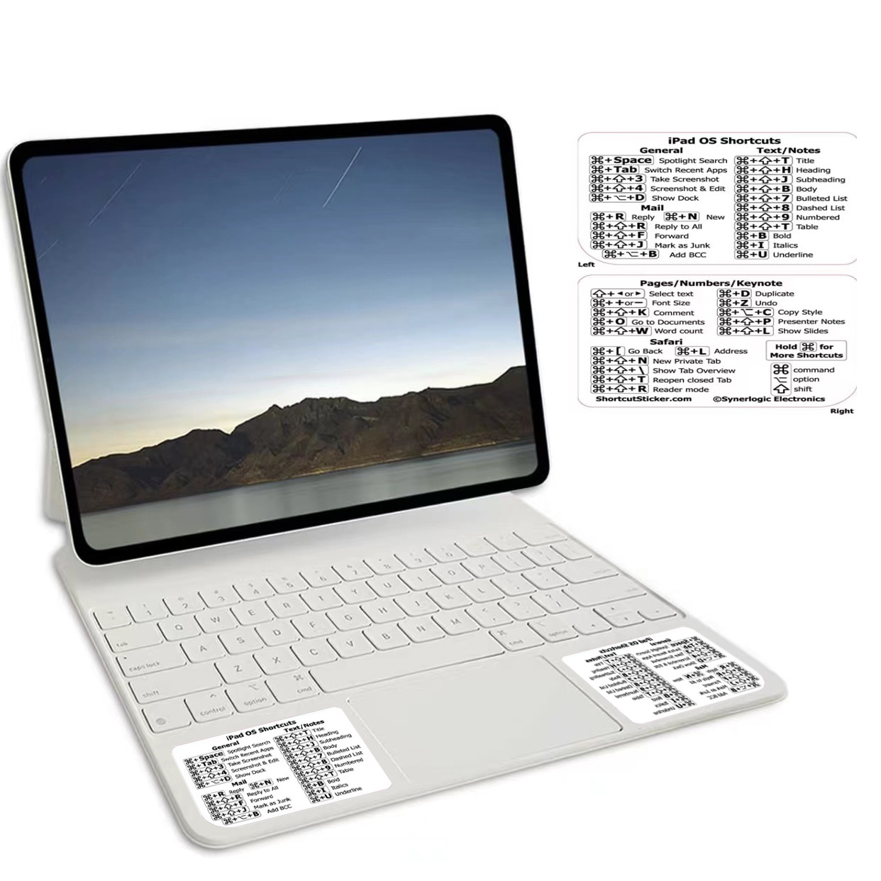 Amazon Cross-Border Popular Shortcut Key Stickers Are Suitable for Apple Mac Window Photoshop Stickers