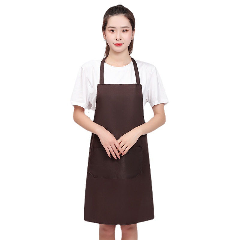 Advertising apron custom logo apron custom waterproof pvc apron printing Oxford polyester gift apron wholesale