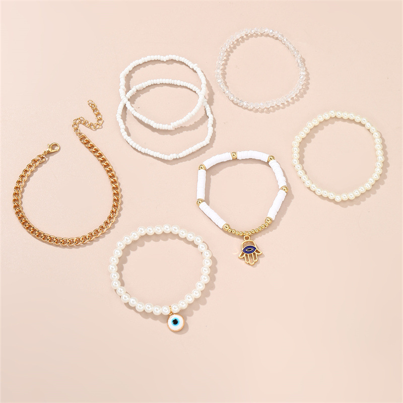 Cross-border Spring New Foot Simple Niche Sweet Style Love Butterfly Red Lips Pendant Children's Foot Chain Set