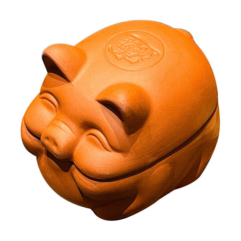 Special Bowl for Grilled Pork Brain, Popular Barbecue Restaurant Tool, Charcoal Heated Ceramic Container for Grilled Oyster and Brain