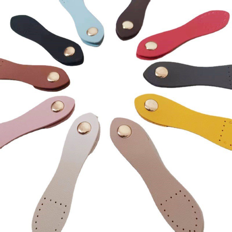 Multi-Color Leather Buckle Luggage Hardware Accessories DIY Handmade Bag Universal Leather Buckle Lock 8-Shaped Gourd-Shaped Snap Button
