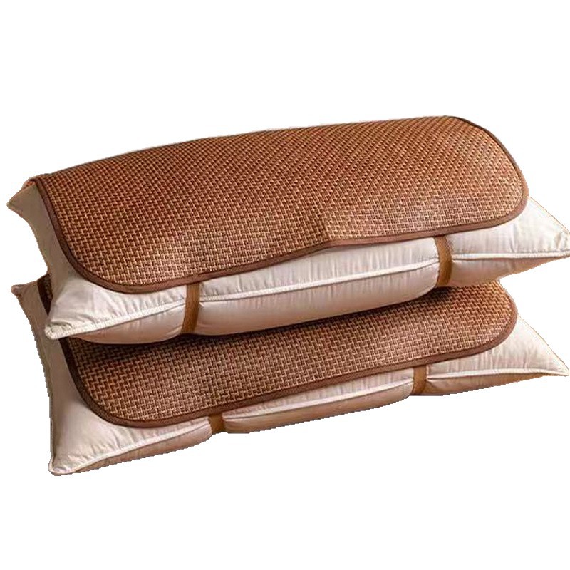 Rattan Pillow Sheet Summer Pillowcase Cool Pillow Mat Summer Adult Pillowcase Children's Rattan Pillow Sheet