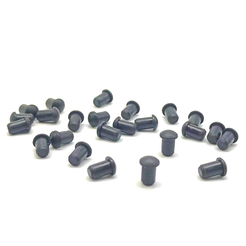 Spot supply of silicone plug plug dust-proof screw rubber plug cylindrical rubber plug flat plug buckle rubber plug blind hole rubber plug