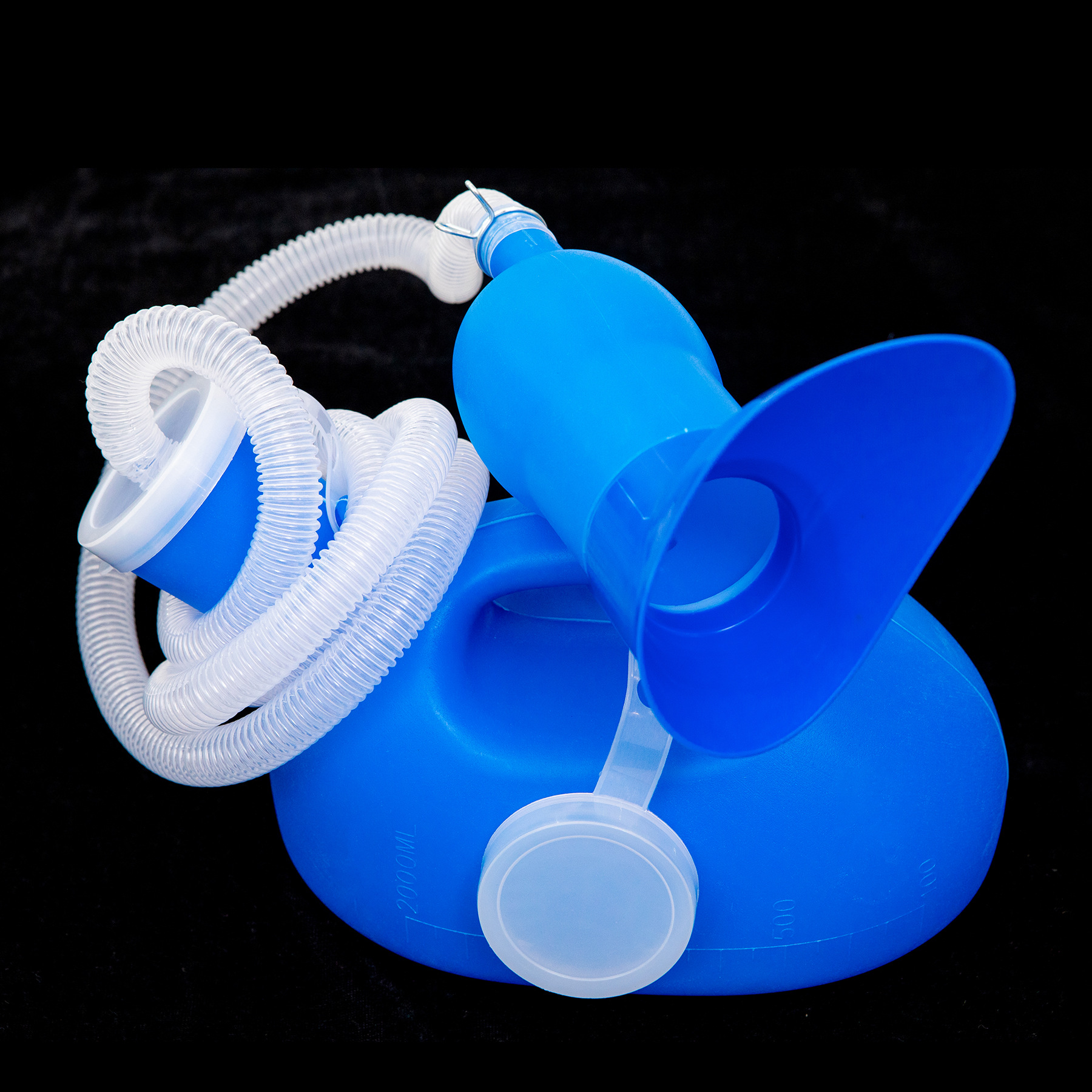 2000ml Medical Urinal with Pot, Simple, Hygienic and Convenient for the Elderly Hospital