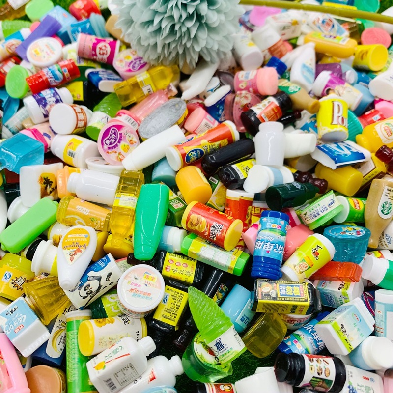 Simulation convenience store supermarket series instant noodle barrel food play box tide play lucky bag mobile phone case DIY resin accessories