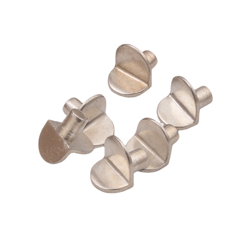 Disway solid seven-character laminate tray thickened zinc alloy glass partition tray cabinet bracket shelf tip wholesale