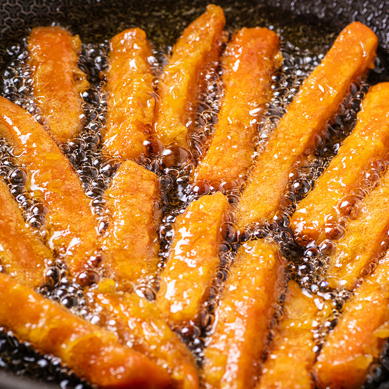 San Tong Wanfu Sweet Potato Strips Fried Snacks Semi-Finished Products Whole Box Fast Food Wholesale Night Market Stall