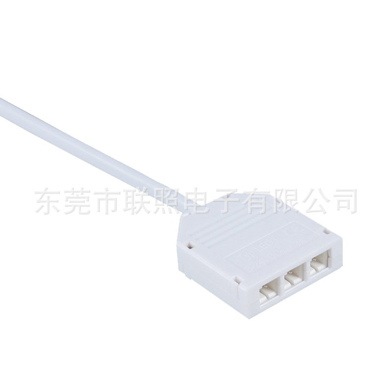 Lamps DuPont three-hole junction box DuPont interface cabinet lamp junction box wardrobe lamp wine cabinet lamp junction box manufacturer