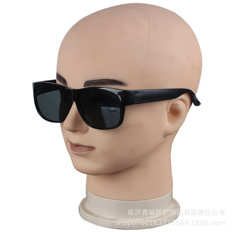 5018 Protective Glasses Manufacturer Direct Sales Welding Welding Argon Arc Welding Flat Light Labor Protection Glasses Anti-Glare Anti-Selding Slag