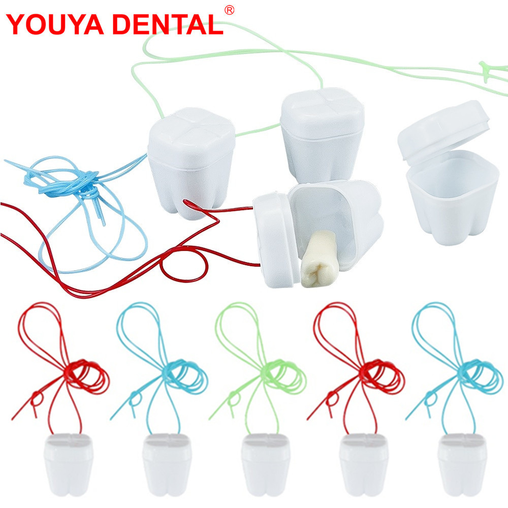Коробка для молочных зубов с веревкой, коробка для хранения зубов девочек, коробка для замены зубов для детей