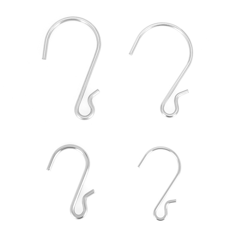 Cross-Border Stainless Steel S-Shaped Hooks for Hanging Items, S-Hooks for Supermarkets, Kitchens, Household Storage, Multi-Purpose, Modern and Simple