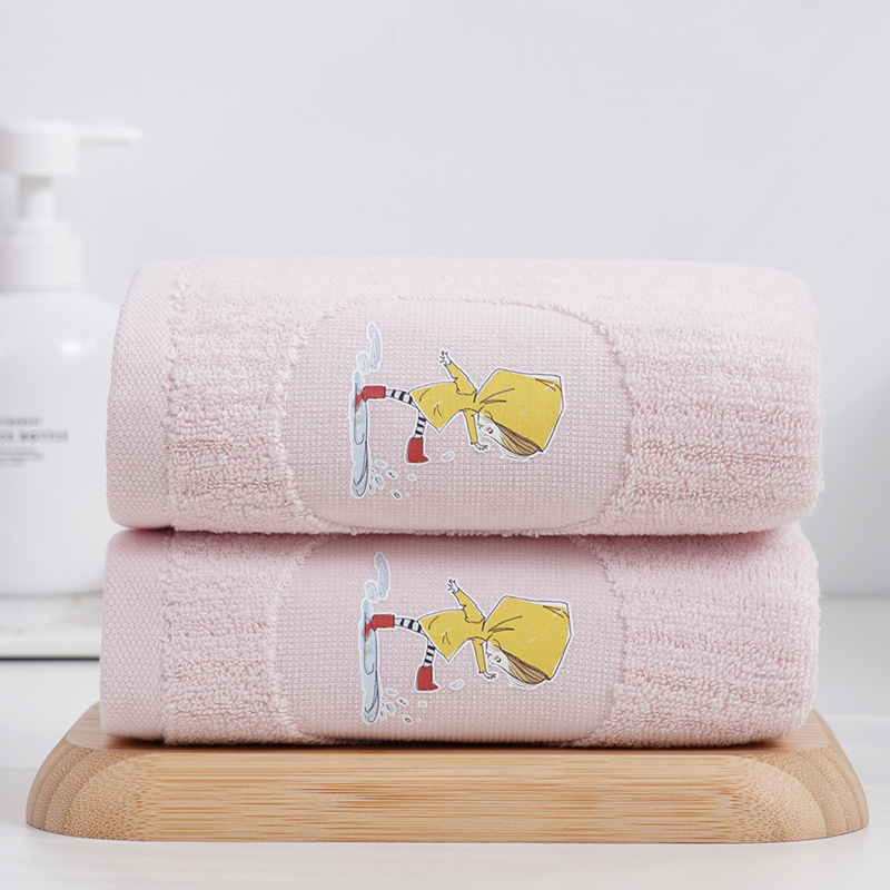 New cotton 5A antibacterial towel soft absorbent anti-mite adult face towel supermarket promotional welfare wholesale