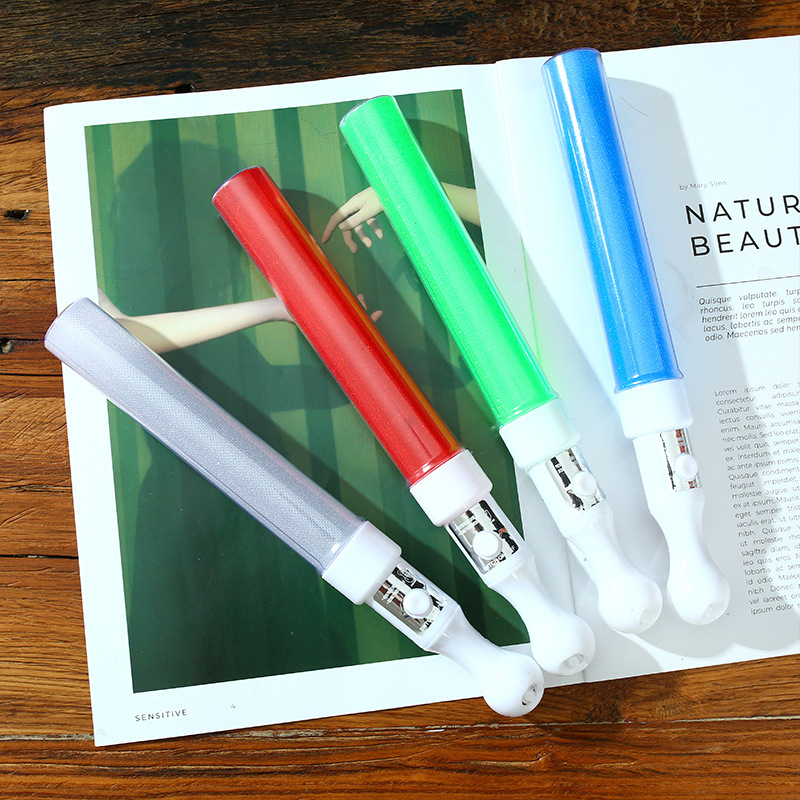 Glow Stick Glow Stick LED Electronic Stick Concert Flash Stick Warning Stick Luminous Stick Props for Prom Activities