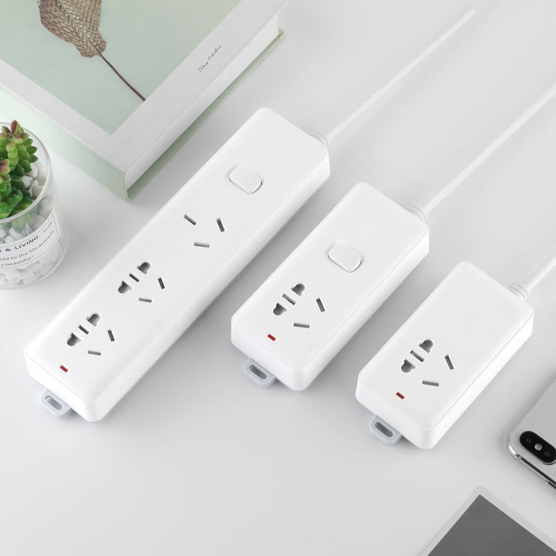 Bull Air Conditioner Socket Large Three-Hole Power Plug Adapter Power Strip Stove Plug Board with Cord One-Piece Drop Shipping Free Shipping