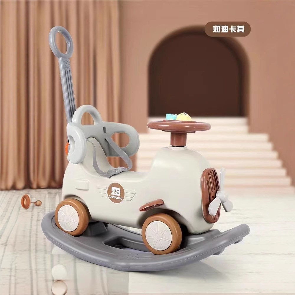 Качалка-лошадка для детей, 2 в 1, игрушка-автомобиль, комфортное кресло для ребенка