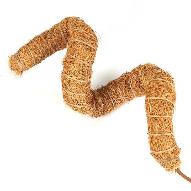 Manufacturer Wholesale DIY Modeling Bendable Plant Climbing Coconut Palm Stick Deformable Climbing Column Green Radish Climbing