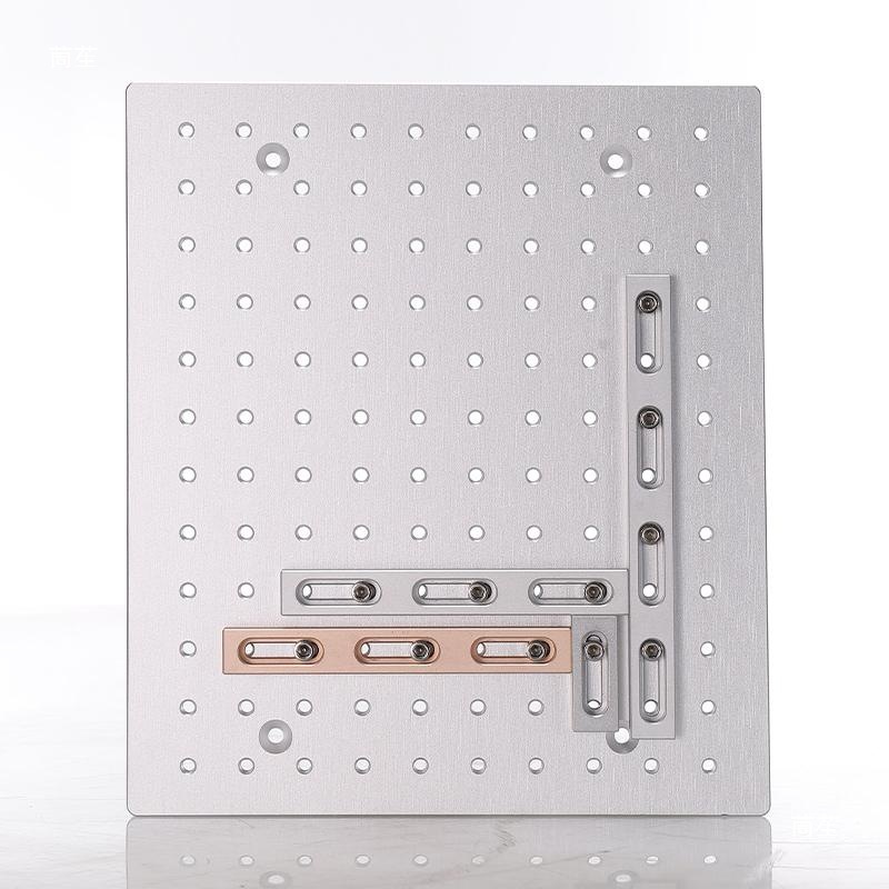Laser Marking Positioning Strip Fixture Engraving Machine Marking Strip Welding Machine Positioning Tool Laser Engraving Right Angle Fixing Block