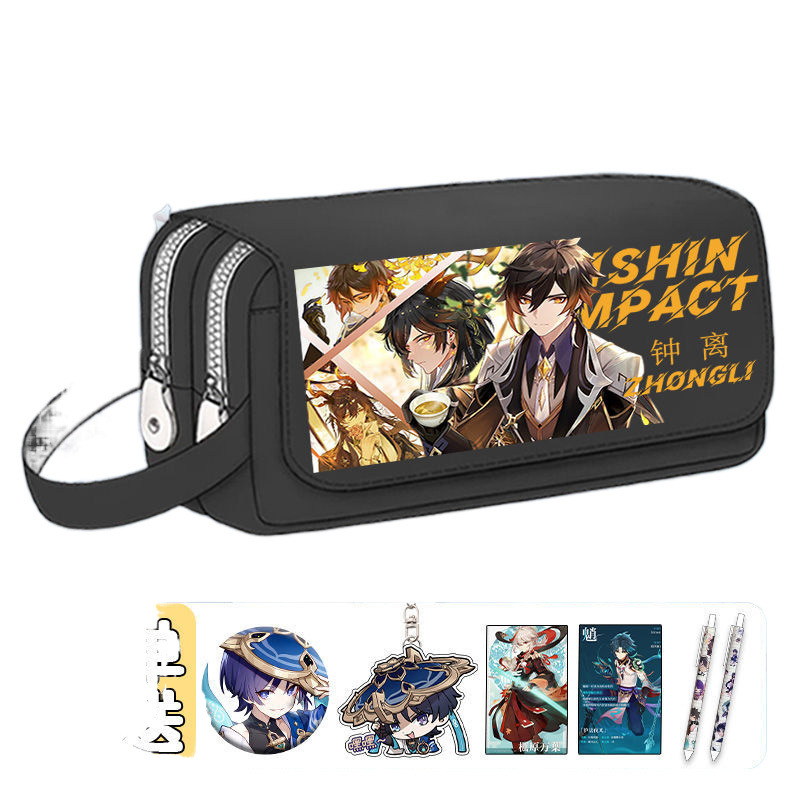 New 2024 original magic pen bag spanker Wendy Nasida game surrounding stationery box large capacity waterproof pencil bag