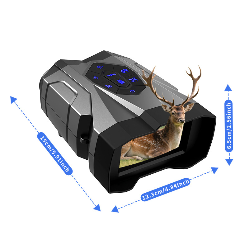 Outdoor 4K 16X Zoom Popular Infrared High-Definition Photo and Video Bird-Watching Binoculars Cross-Border Telescope Night Vision Device