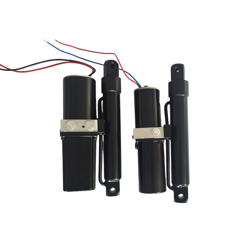 Miniature push rod motor manufacturer electric hydraulic push rod lift hydraulic cylinder large jacking force