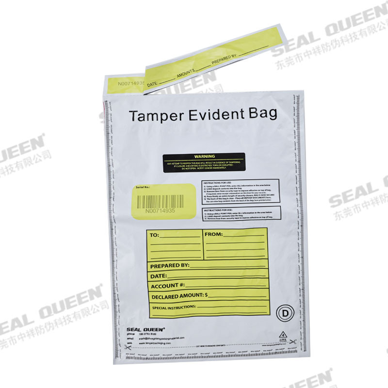 Foreign Trade Anti-Counterfeiting Bag Cash Bag Security Anti-Counterfeiting Bag Cross-Border Cash Plastic Bag Opaque Anti-Counterfeiting Bag