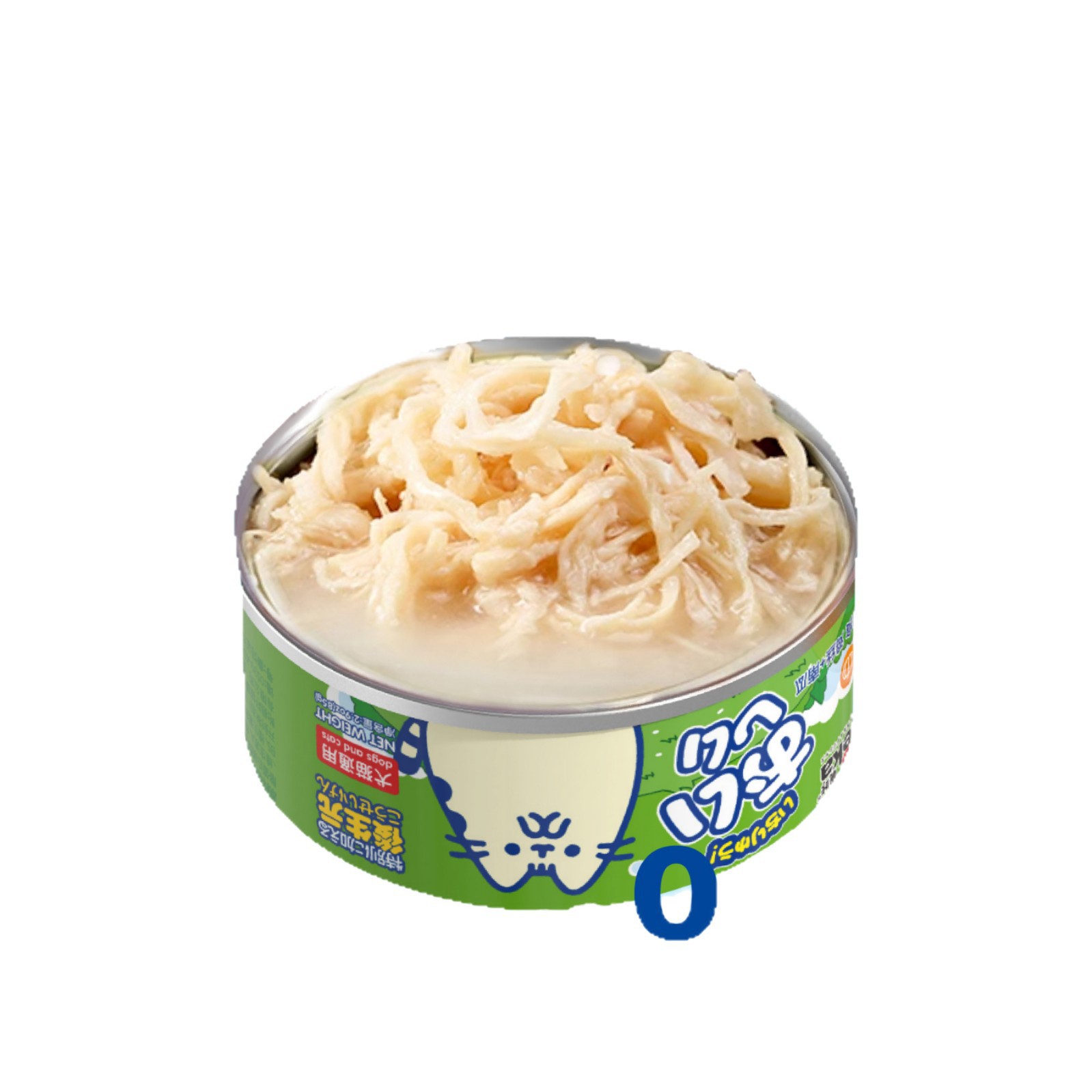 Nika Snack Can Nutritional Fattening Stock Chicken Tuna Hydrating Ton Can Universal Can for Cats and Dogs