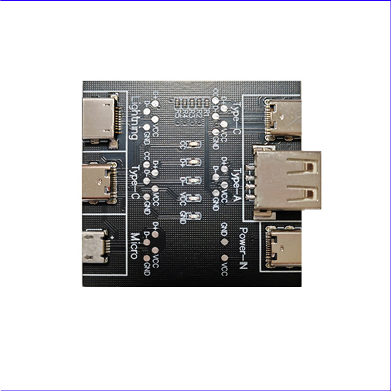 The data line detection board is suitable for Apple Android mobile phone Type-c port fast charging line anomaly detector module