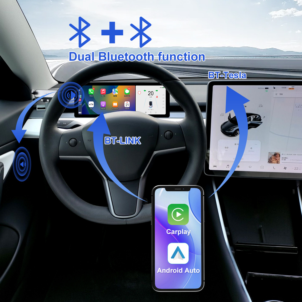 Chelong 8inch Is Suitable for Tesla Tesla Dashboard Model 3 Y Apple Carplay Huawei Hicar